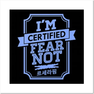 Certified LE SSERAFIM FEARNOT Posters and Art